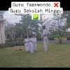 Guru Taekwondo Wanita Jadi “Guru Sekolah Minggu Dadakan” Bersama Murid-Murid Kecilnya