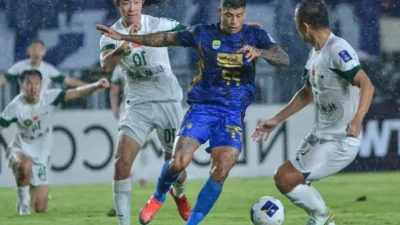 Hasil Persib Bandung vs Zhejiang FC 3-4: Perjuangan Maung Bandung Berakhir di ACL Two