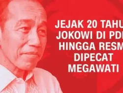 PDI-P Resmi Pecat Jokowi: Tuduhan Penyalahgunaan Kekuasaan