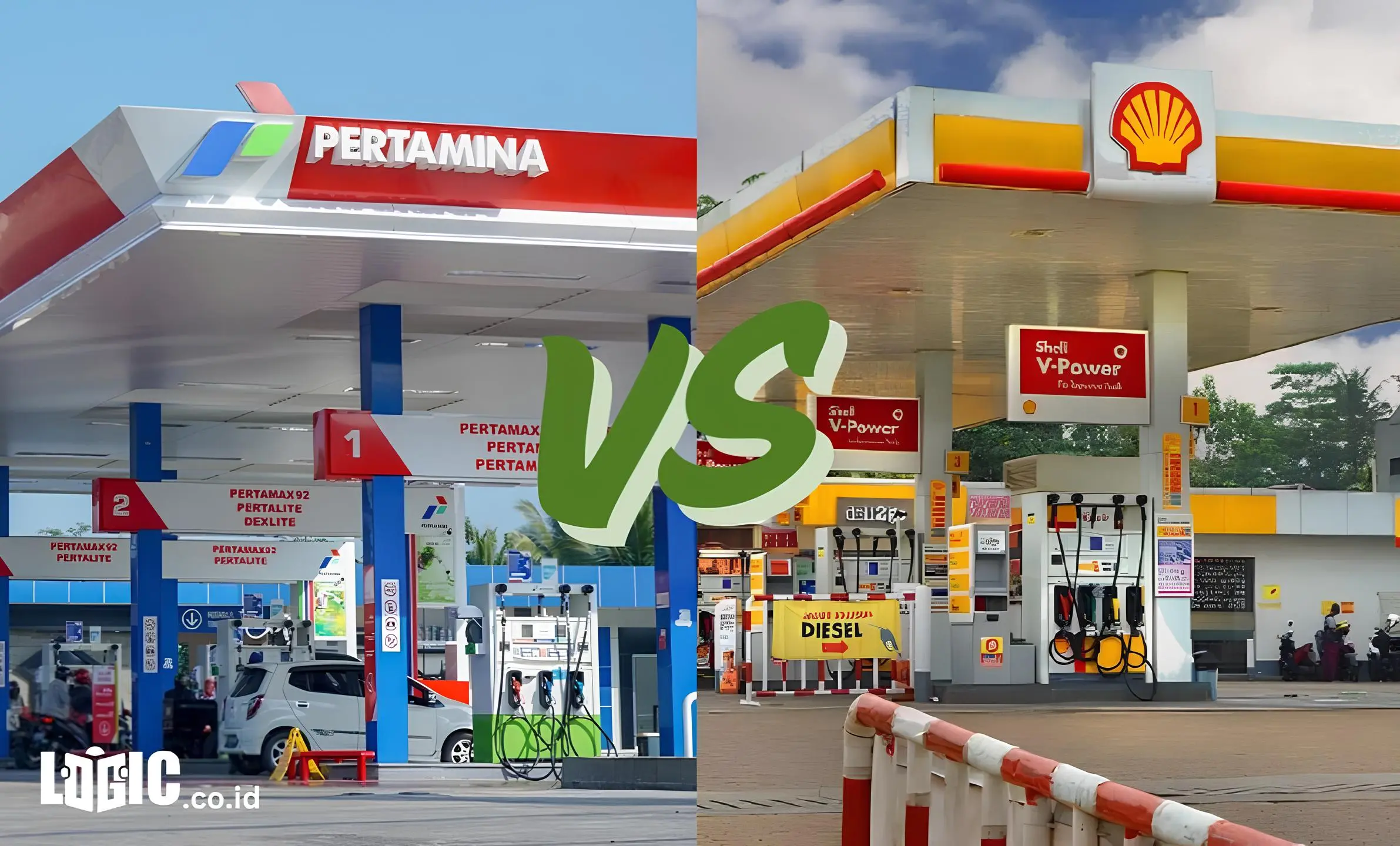 Pertamina vs Shell